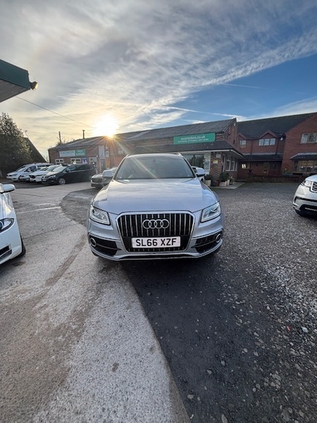 Audi Q5 Tdi Quattro S Line SL66XZF Silver #2