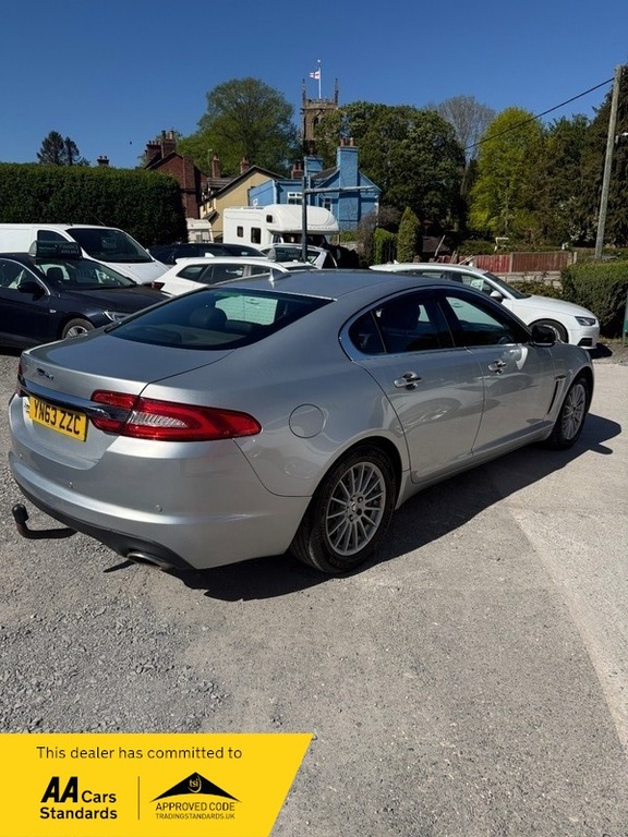 Jaguar XF D Se Business- Reverse YN63ZZC Silver #3