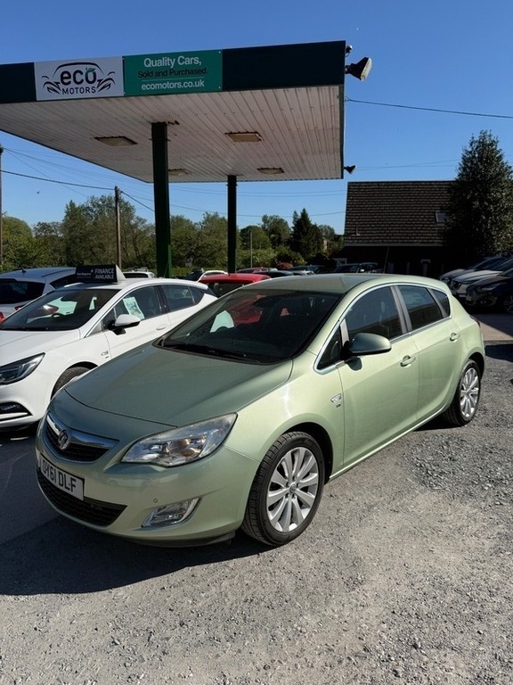 Vauxhall Astra Se 1 Previous OY61DLF Green #2
