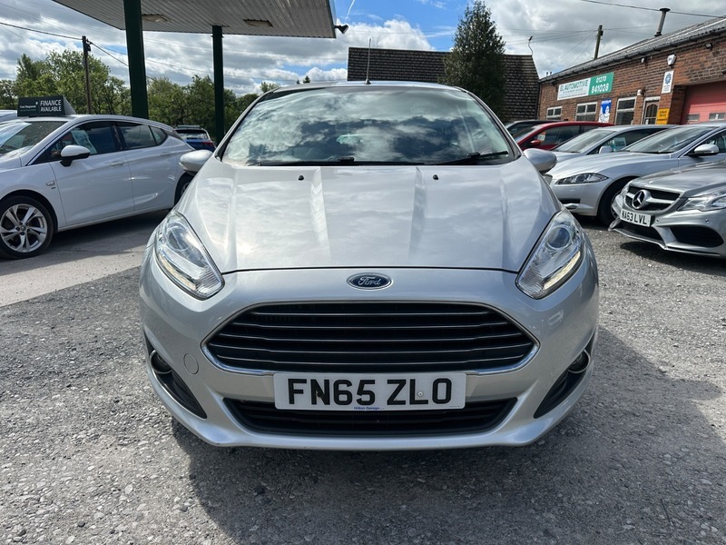 Ford Fiesta Zetec Tdci-great Car-20 Road FN65ZLO Silver #2