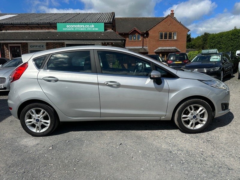Ford Fiesta Zetec Tdci-great Car-20 Road FN65ZLO Silver #3