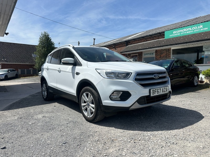 Ford Kuga Zetec Tdci Bluetooth Alloys White
