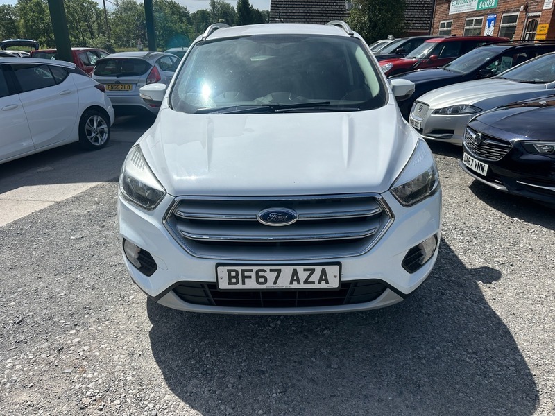 Ford Kuga Zetec Tdci Bluetooth Alloys BF67AZA White #2