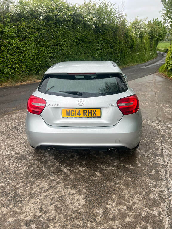 Mercedes-Benz A Class A200 Cdi Blueefficiency Sport WG14RHX Silver #2