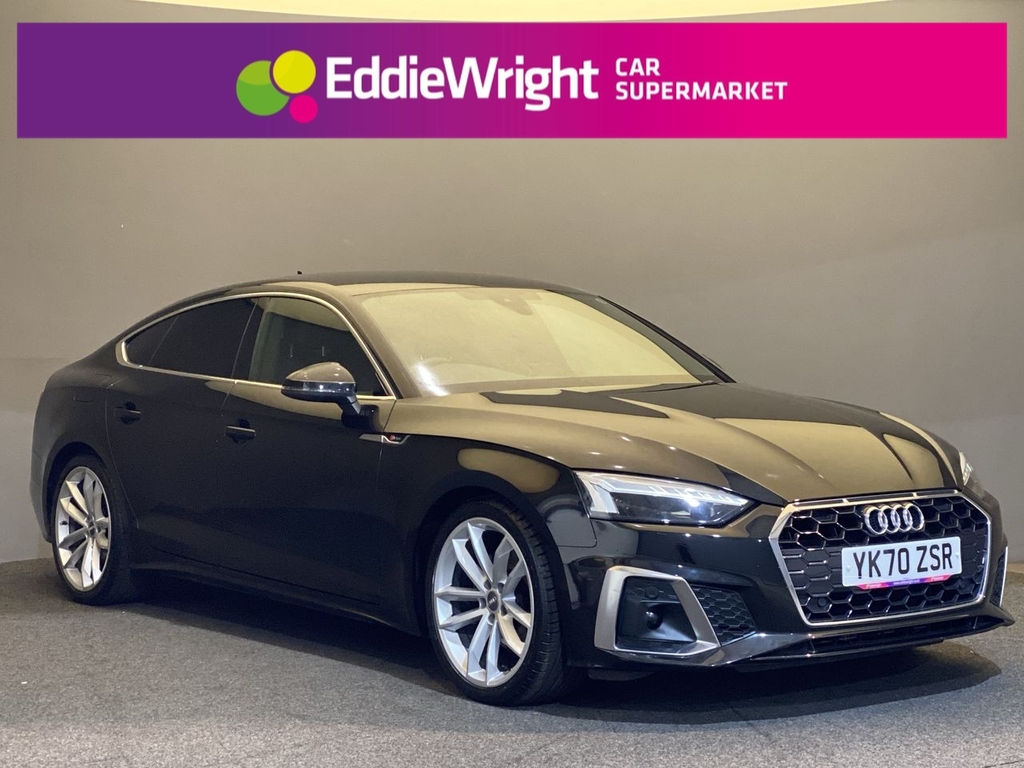 Audi A5 2.0 Tdi 35 163 Bhp S Line Sportback S Tronic Nq Black