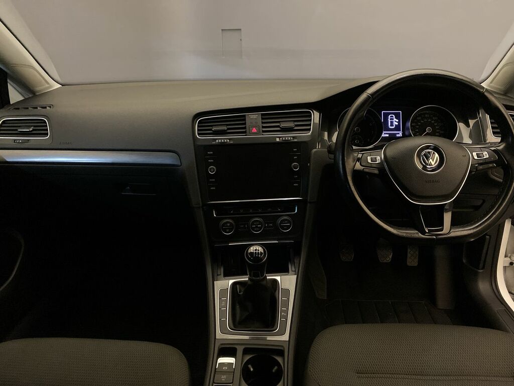 Volkswagen Golf 1.0 Tsi 115 Bhp Match Edition Nq GL69XTN White #5