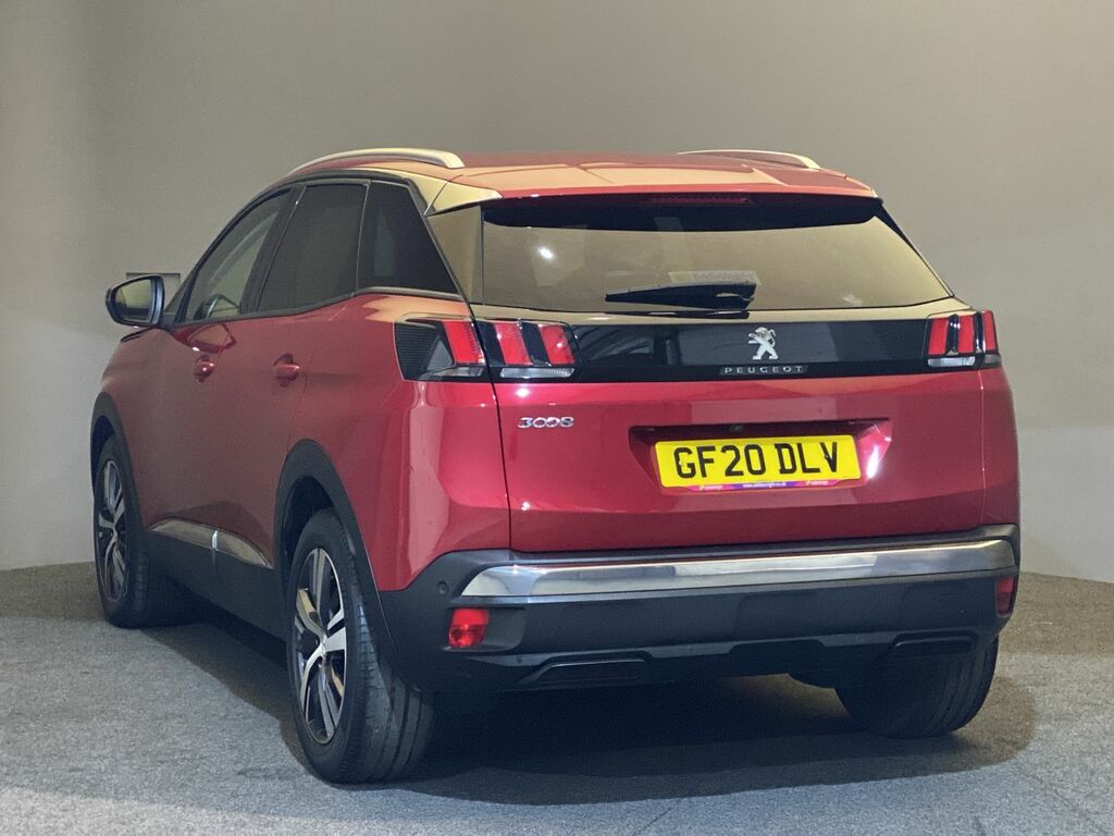 Peugeot 3008 1.2 Puretech Gpf 130 Bhp Allure Eat Nq GF20DLV Red #2
