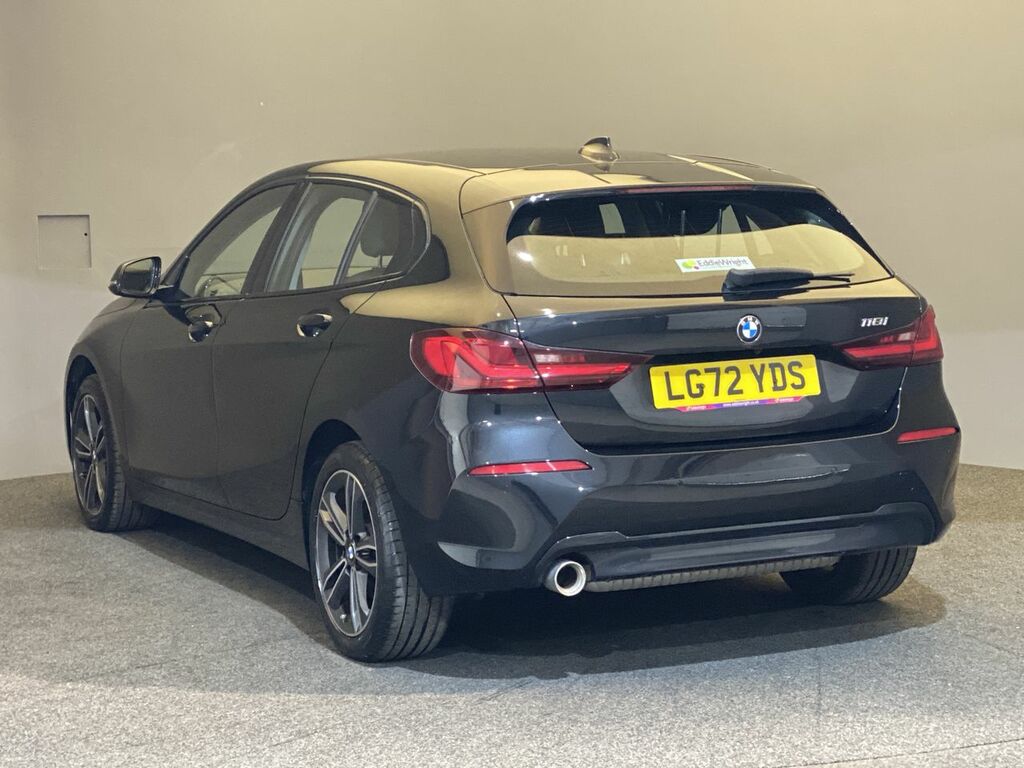 BMW 1 Series 118I 1.5 T 136 Bhp Sport Lcp Dct Nq LG72YDS Black #2
