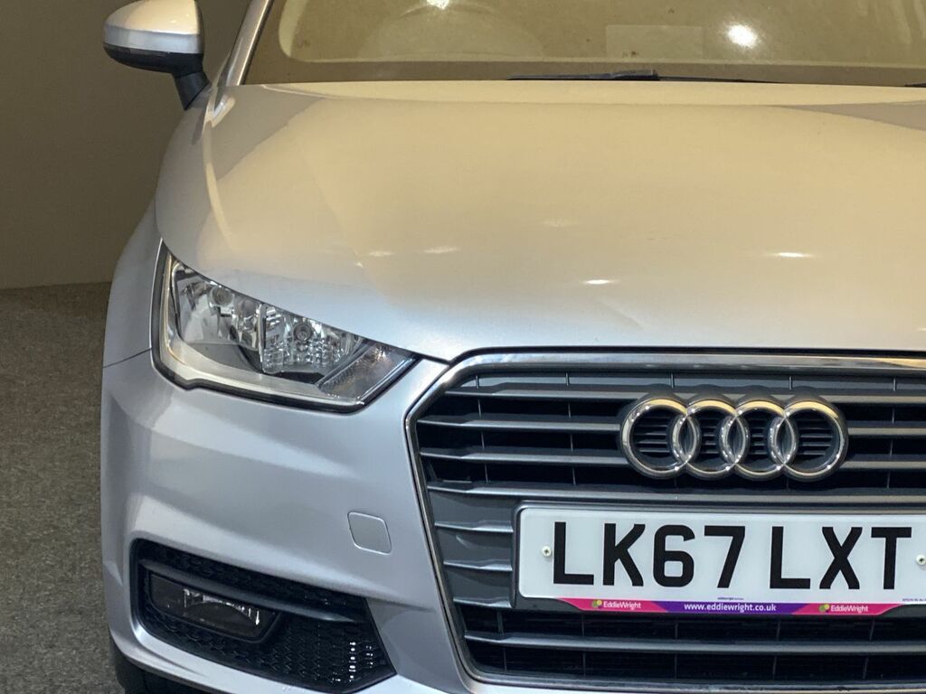 Audi A1 1.4 Sportback Tfsi Sport LK67LXT Silver #4