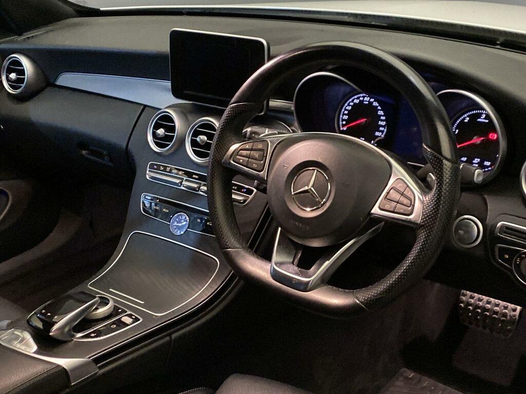 Mercedes-Benz C Class C 220 D 4Matic Amg Line SP67GHA White #3