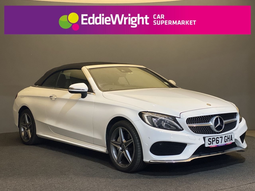 Mercedes-Benz C Class C 220 D 4Matic Amg Line White