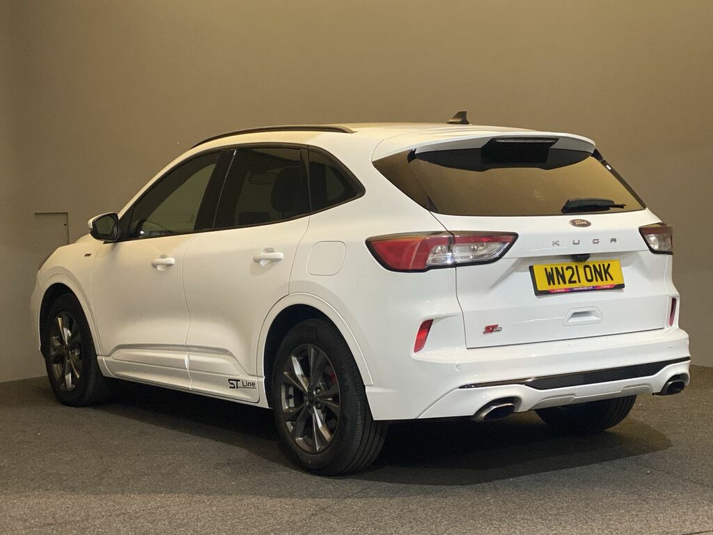 Ford Kuga 1.5 Ecoblue 120 Bhp St-line Suv Nq WN21ONK White #2