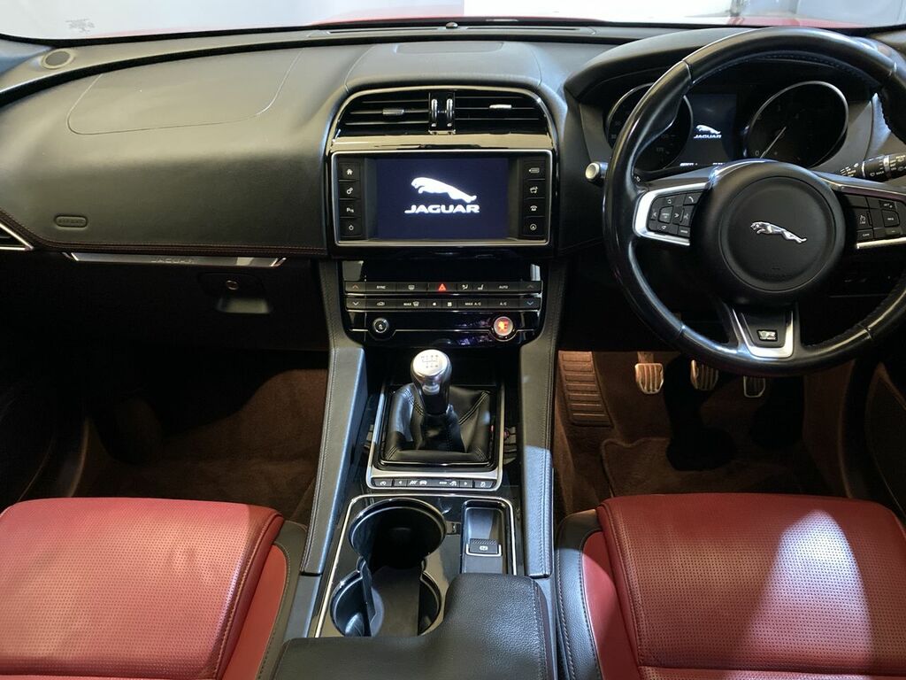 Jaguar F-Pace 2.0 D180 R-sport Awd Suv Nq Red #3