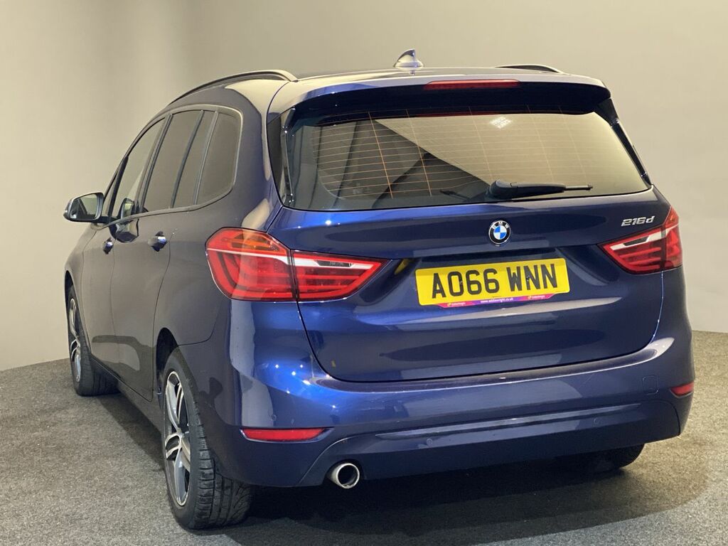 BMW 2 Series Gran Tourer 216D 1.5 116 Bhp Sport Mpv Gran Tourer Nq Blue #2
