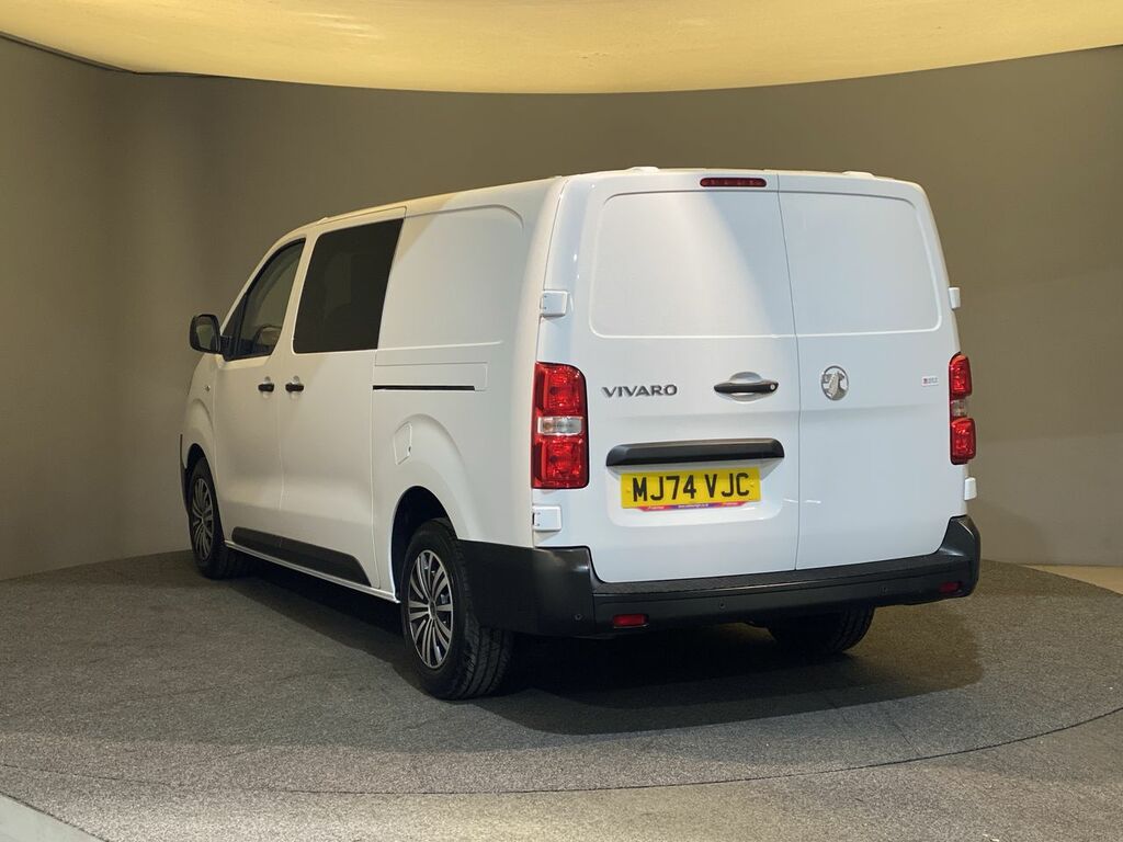 Vauxhall Vivaro 2.0 Turbo D 145 Bhp Prime XL Crew Van Double Cab L MJ74VJC #2