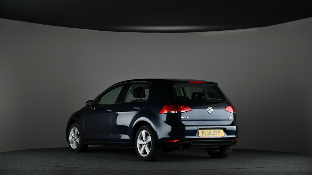 Volkswagen Golf 1.4 Tsi 125 Bhp Bluemotion Tech Match PL15ZFF Blue #2