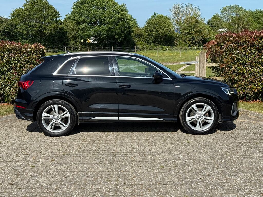 Audi Q3 2.0 Tdi 35 S Line Suv S Tronic Euro 6 CV69XPE Black #6