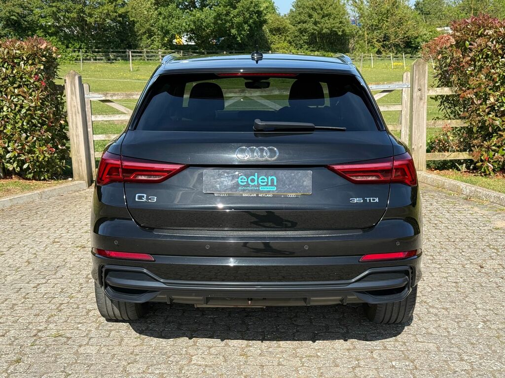 Audi Q3 2.0 Tdi 35 S Line Suv S Tronic Euro 6 CV69XPE Black #4