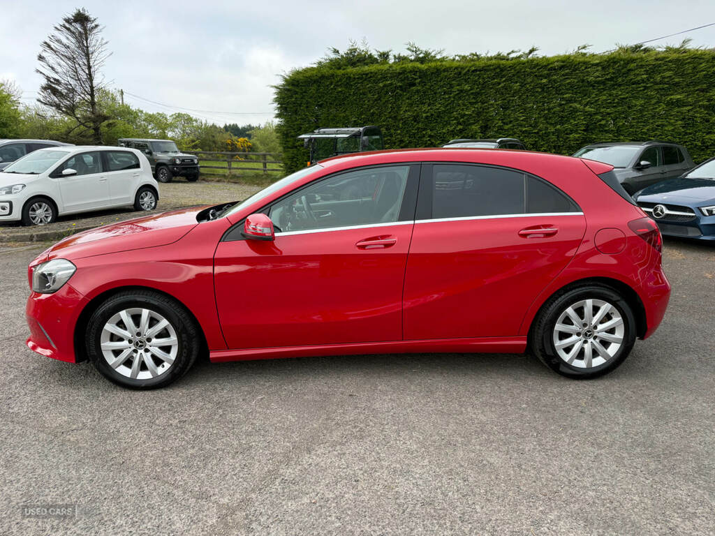 Mercedes-Benz A Class A180 Sport Red #2