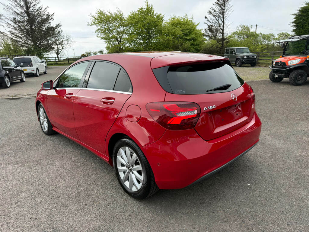 Mercedes-Benz A Class A180 Sport Red #3