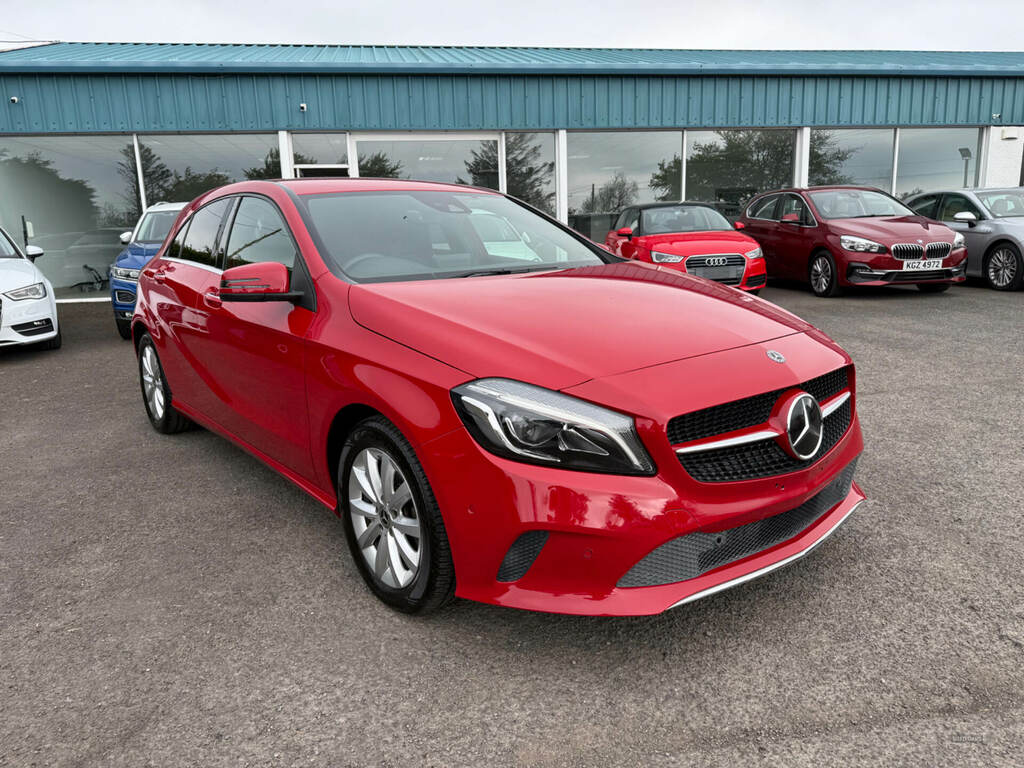Mercedes-Benz A Class A180 Sport Red