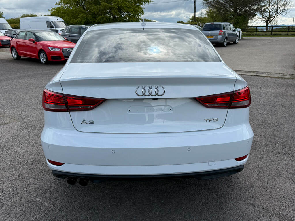 Audi A3 1.4 Tfsi Sport S-tronic Saloon White #4