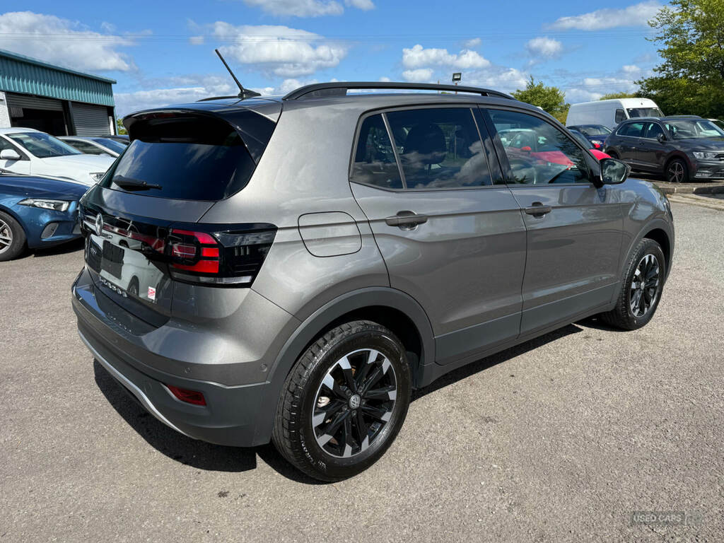 Volkswagen T-Cross 1.0 Tsi Sel Dsg Grey #5