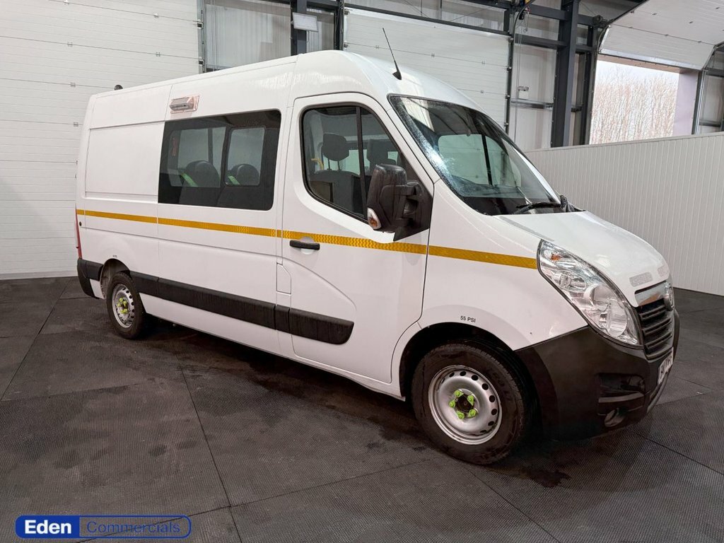 Vauxhall Movano Mpv White