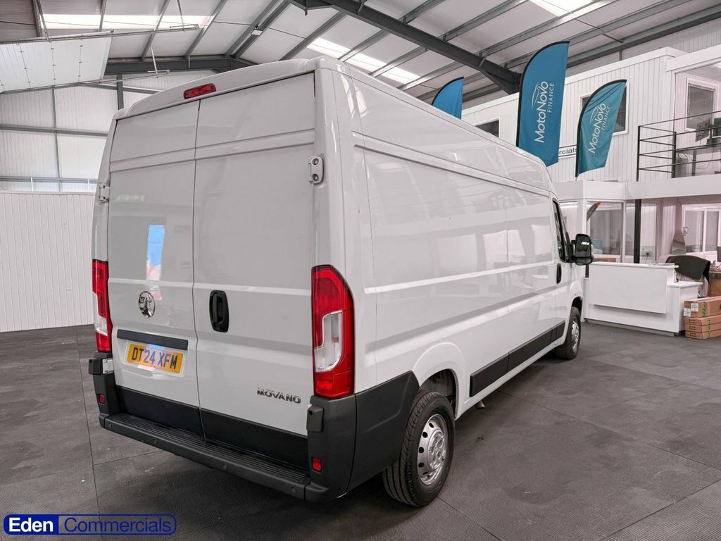 Vauxhall Movano 2L Prime DT24XFM White #5