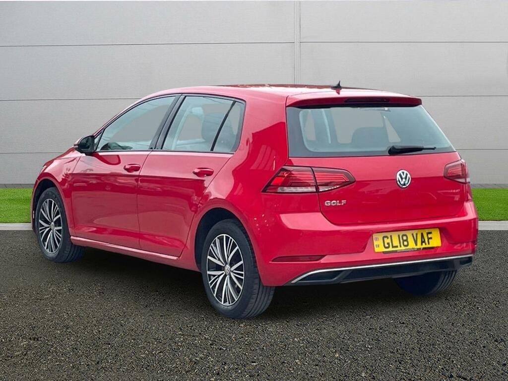 Volkswagen Golf Se GL18VAF Red #5