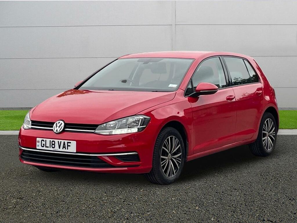 Volkswagen Golf Se GL18VAF Red #3