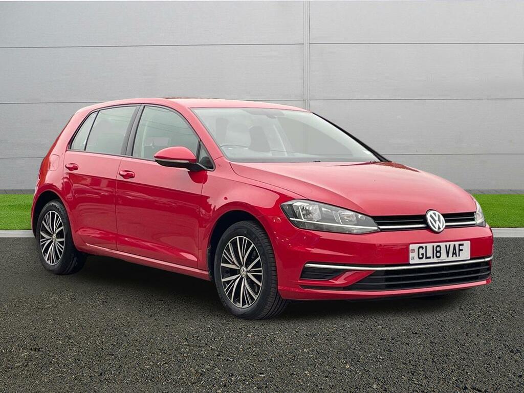 Volkswagen Golf Se Red