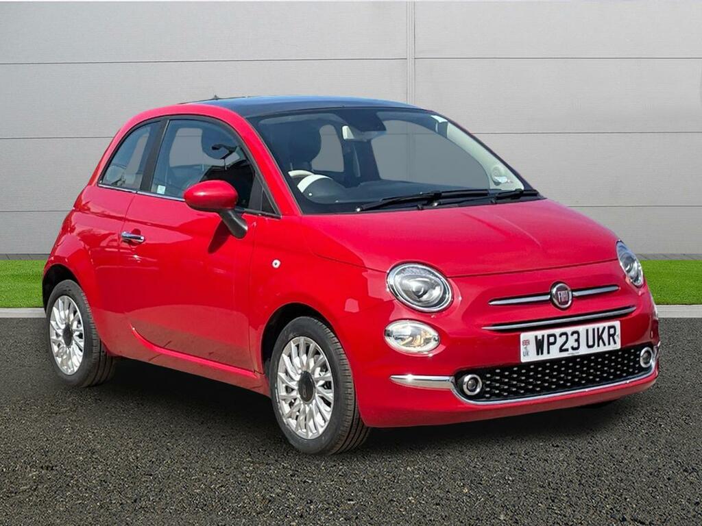 Fiat 500 Hatchback Red