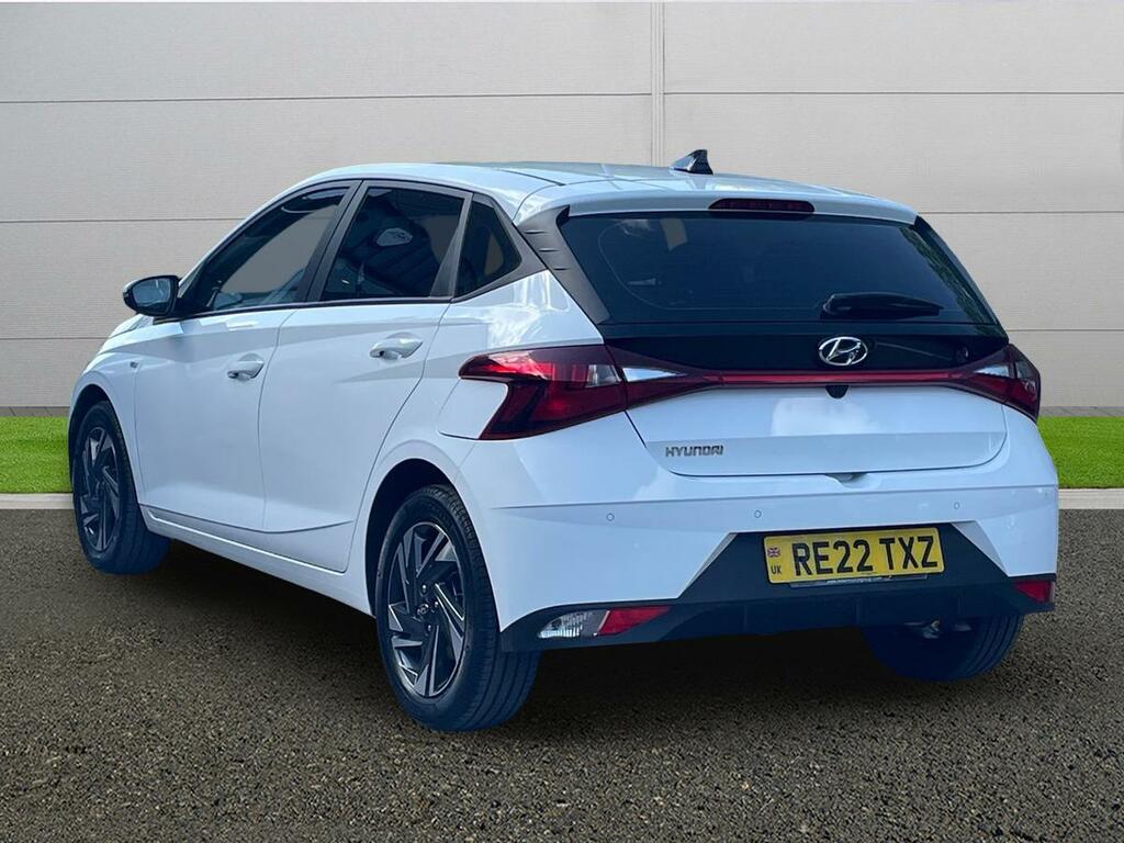 Hyundai I20 Se Connect RE22TXZ White #5