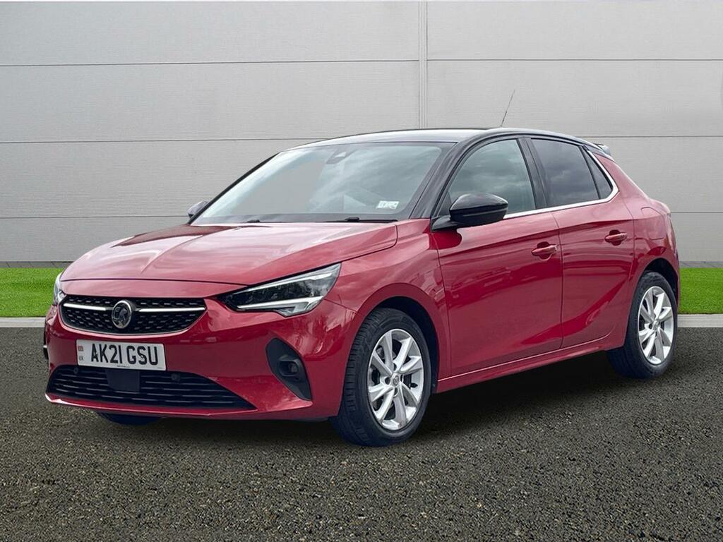 Vauxhall Corsa Elite AK21GSU Red #3