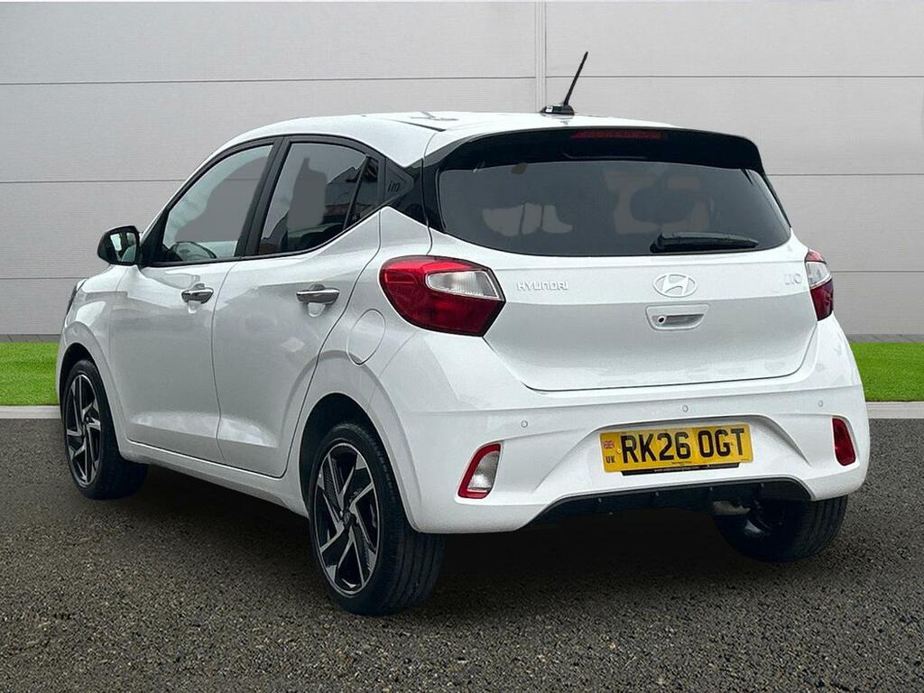 Hyundai I10 Premium RK26OGT White #5