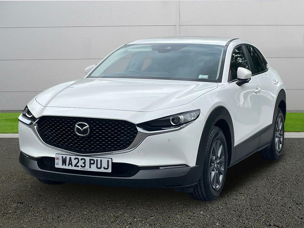 Mazda CX-30 Se-l Lux WA23PUJ White #3