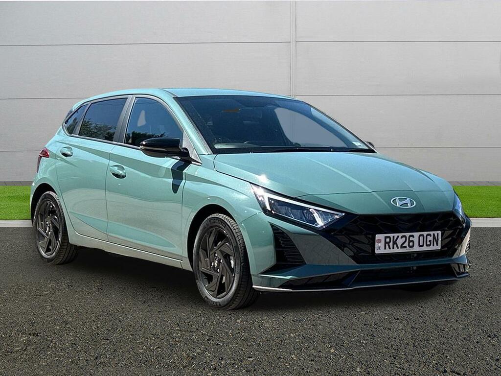 Hyundai I20 Black Line Green