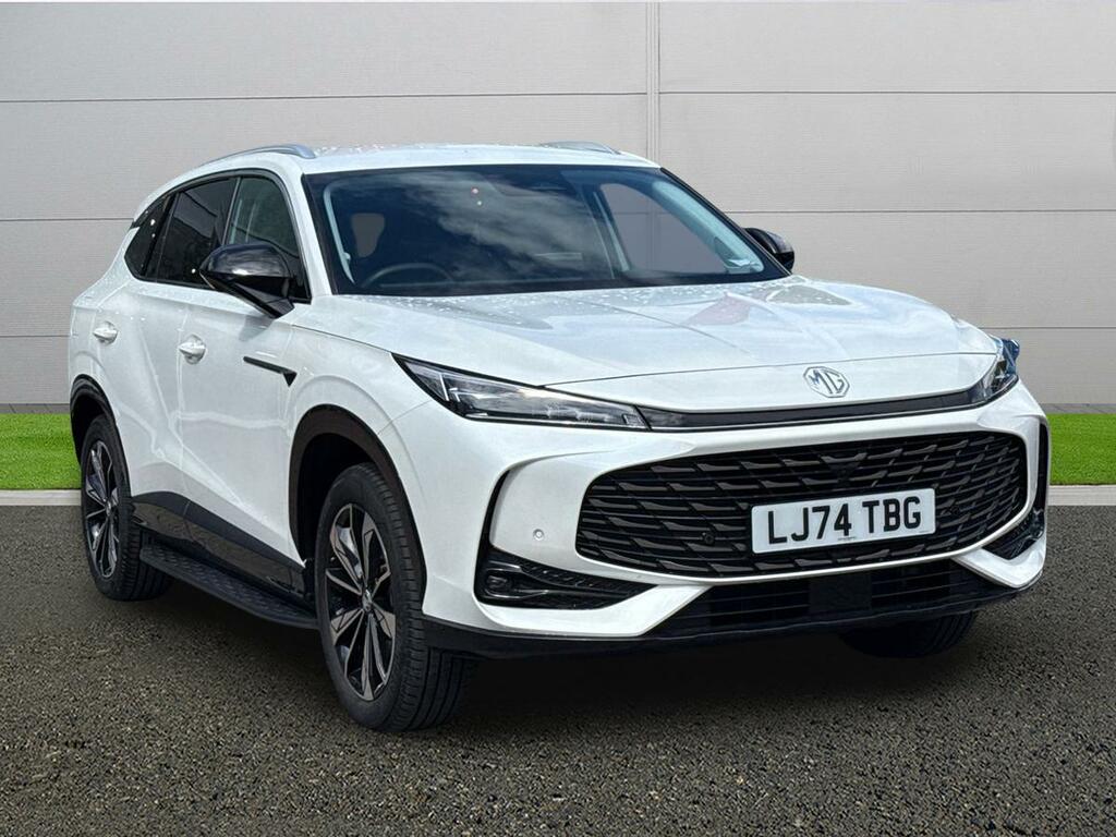 MG HS Trophy White