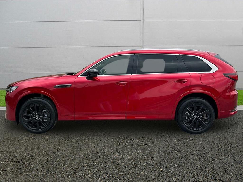 Mazda CX-80 Homura Red #4