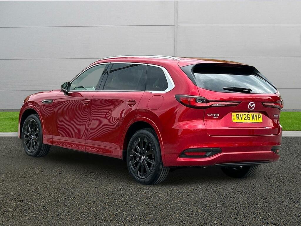Mazda CX-80 Homura Red #5
