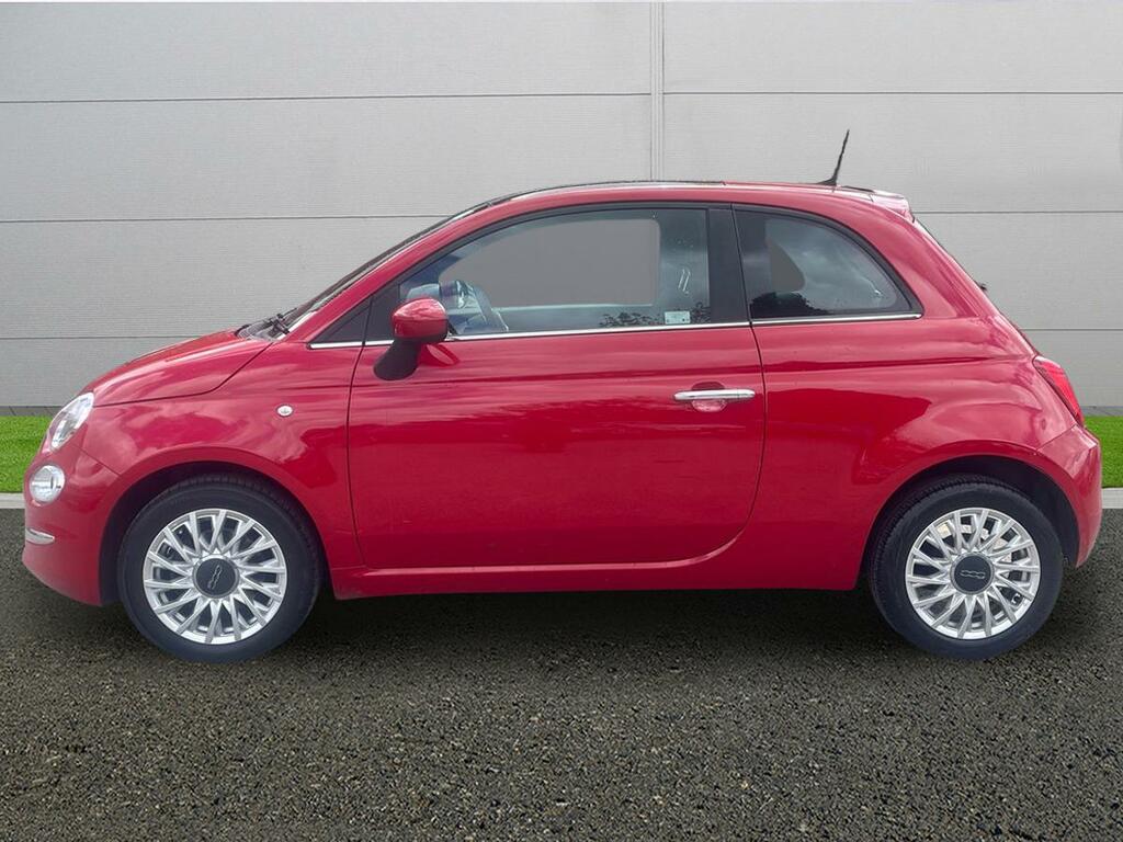 Fiat 500 Hatchback WO23YJE Red #4