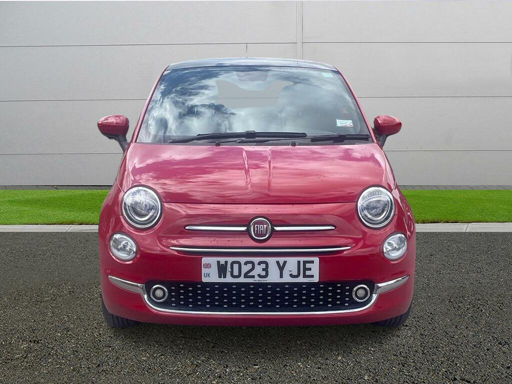 Fiat 500 Hatchback WO23YJE Red #2