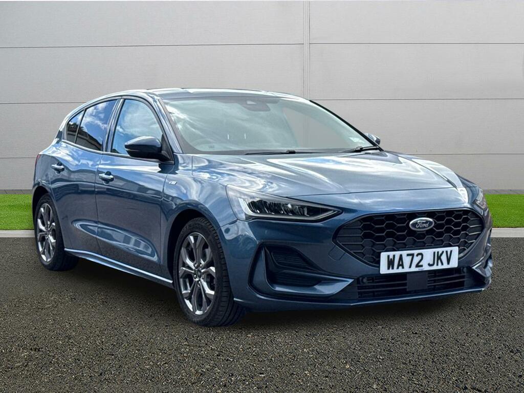 Ford Focus St-line Blue