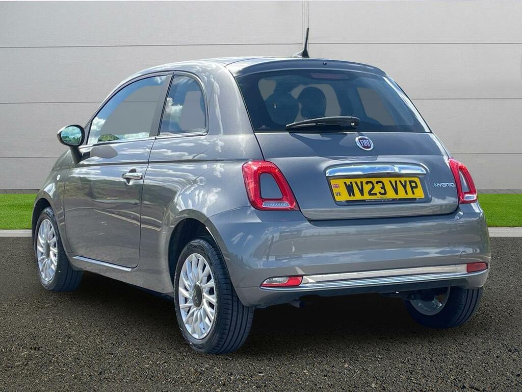 Fiat 500 Hatchback WV23VYP Grey #5