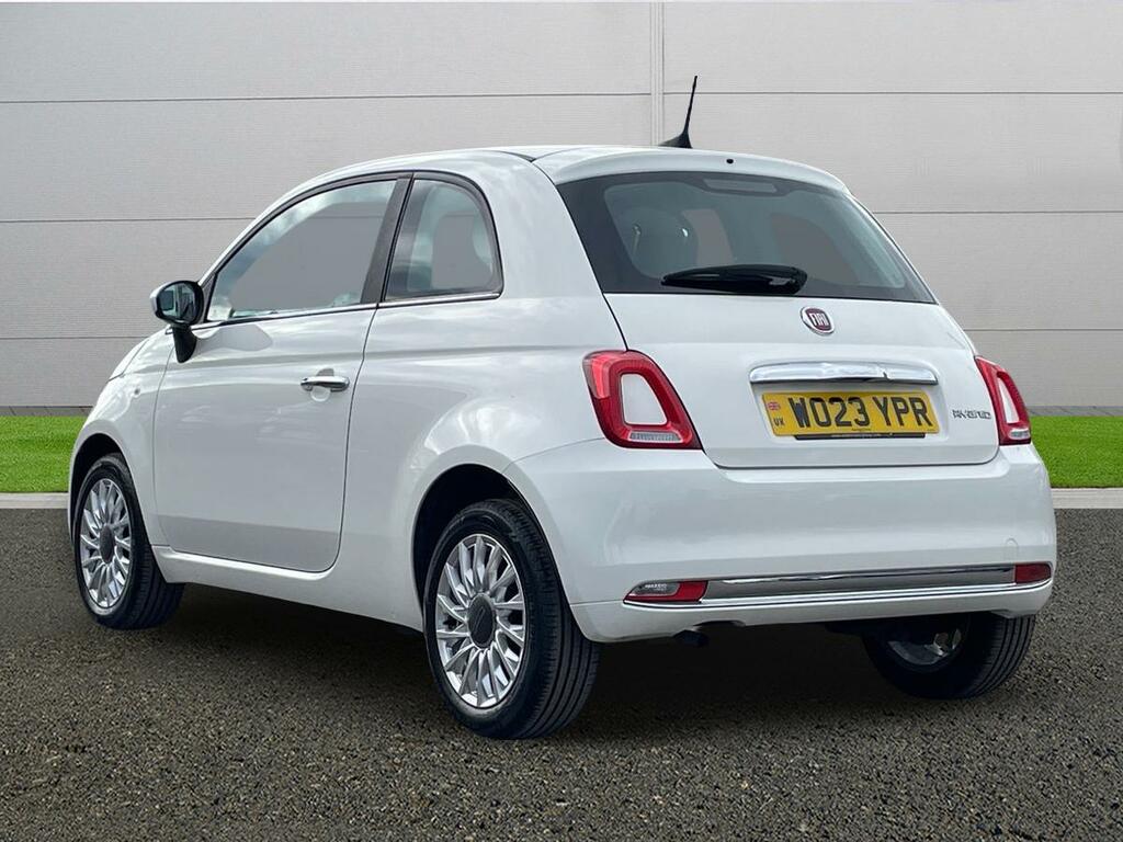 Fiat 500 Hatchback WO23YPR White #5
