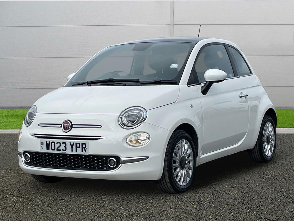 Fiat 500 Hatchback WO23YPR White #3