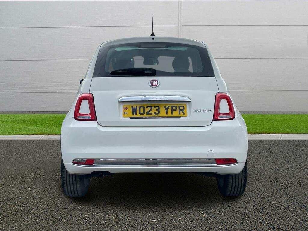 Fiat 500 Hatchback WO23YPR White #6