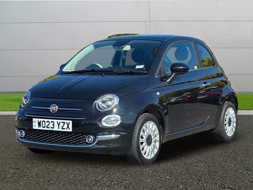 Fiat 500 Hatchback WO23YZX Black #3