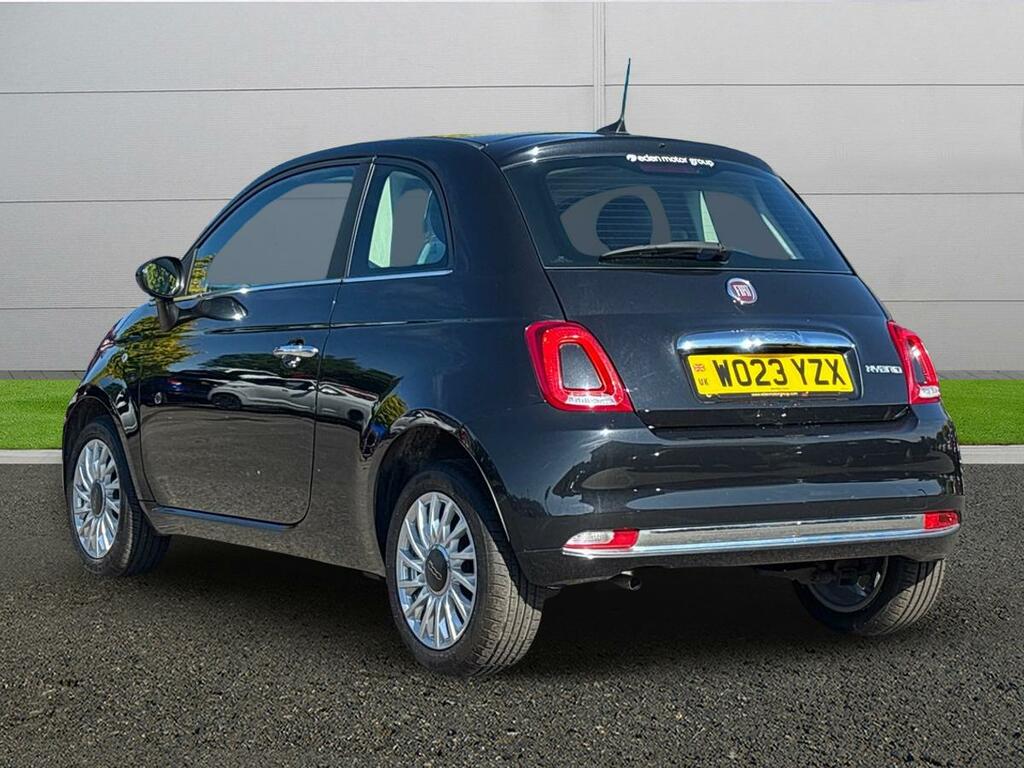 Fiat 500 Hatchback WO23YZX Black #5
